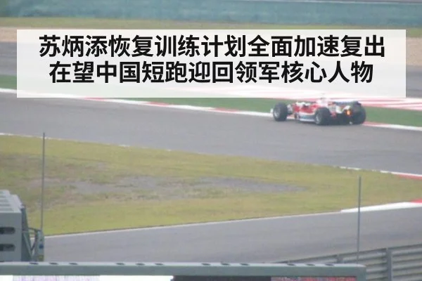 苏炳添恢复训练计划全面加速复出在望中国短跑迎回领军核心人物